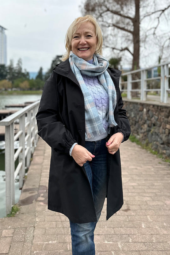 Lumora™ | Water-Resistant Oversized Hooded Jacket