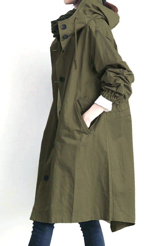 Lumora™ | Water-Resistant Oversized Hooded Jacket