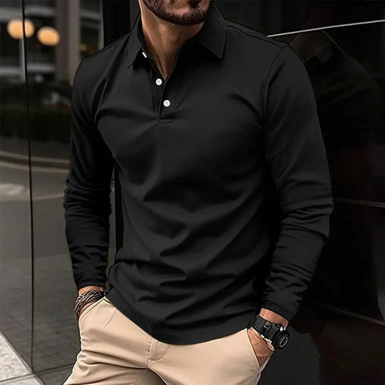 Slate™ | Casual Long-Sleeve Polo