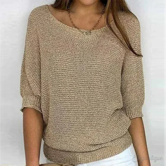 Sorelle™ | Cozy Chic Loose-Knit Sweater